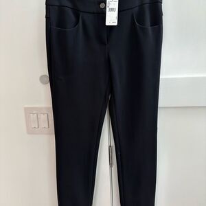 NWT CHANEL black skinny pants. Size 40